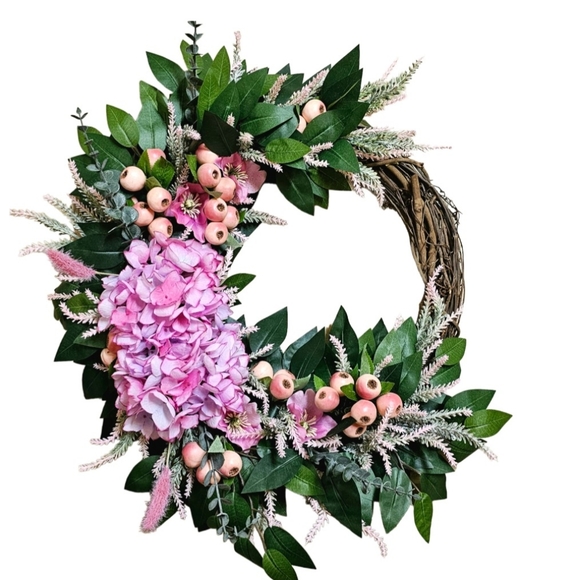 Pink Spring Wreath - Picture 3 of 9